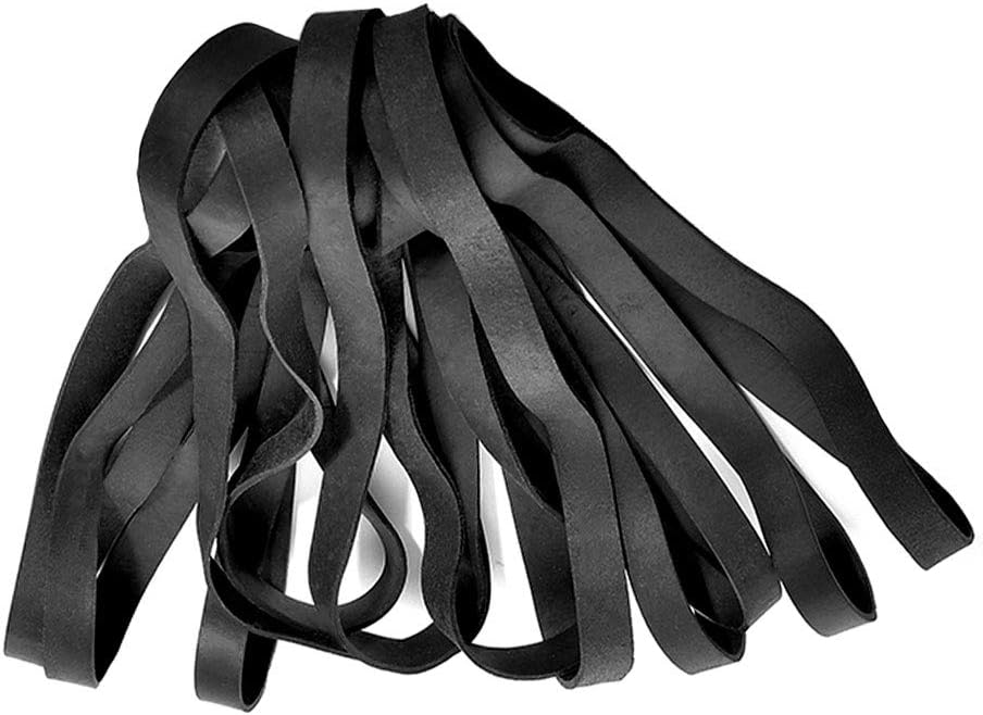 Rubber Bands, 35 Pcs Large Thick Elastic Rubber Bands Set 200mm*10mm Heavy Duty Trash Can…