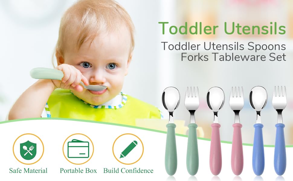 Baby Fork and Spoon 3 Set