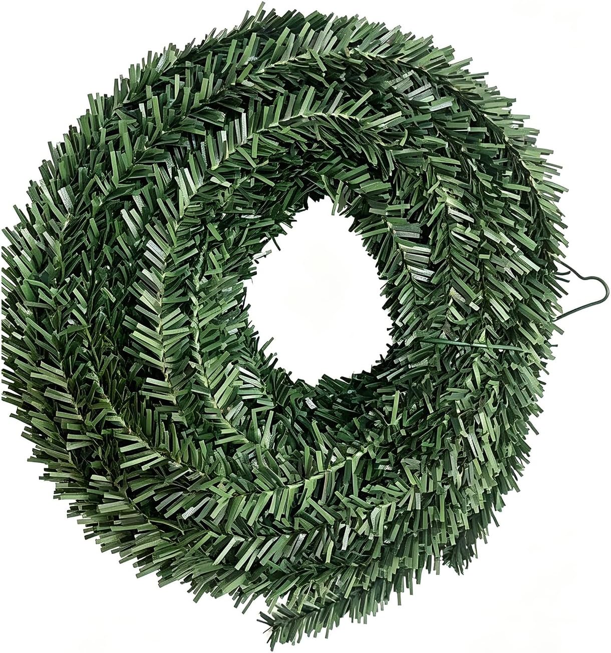 20M Christmas Garland Twist Green PVC Artificial Pine Garland Twist Ties